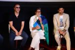 Vidhu Vinod Chopra, Amitabh Bachchan, Farhan Akhtar at Wazir Trailer Launch at PVR juhu on 3rd June 2015